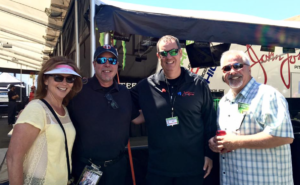 On the "See The JFR Pit" tour with roadie Elon Werner