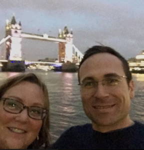 Barb and Todd in London Town!